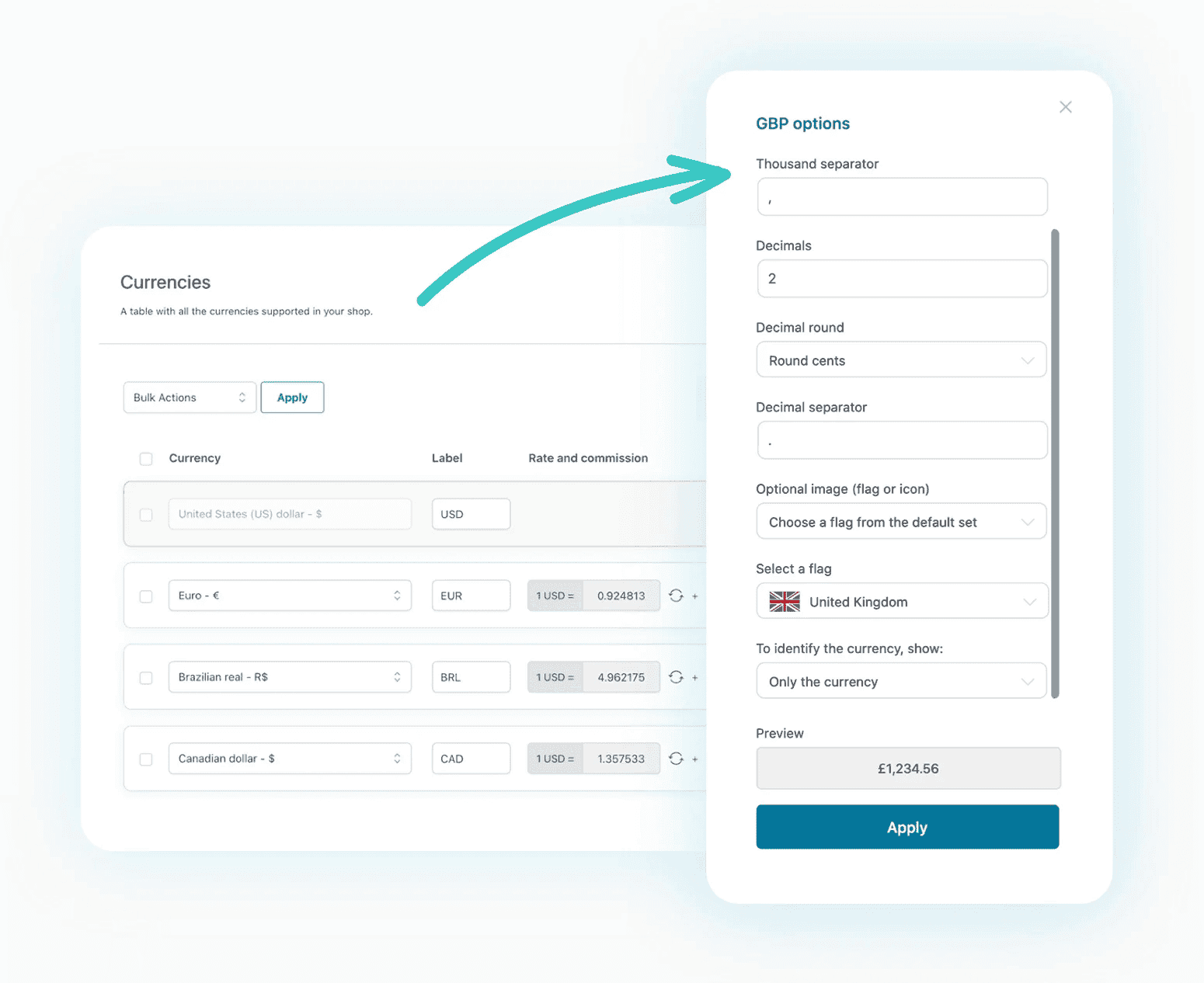 YITH multi currency switcher for WooCommerce