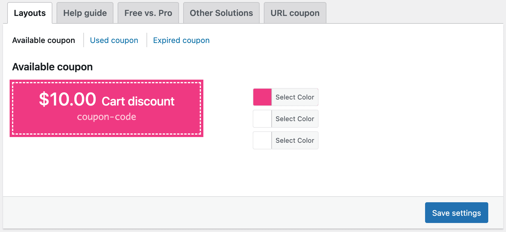 webtoffee coupons plugin style