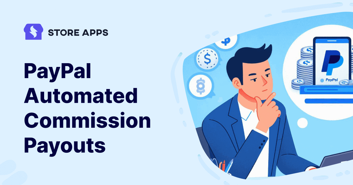 PayPal automated commission payouts