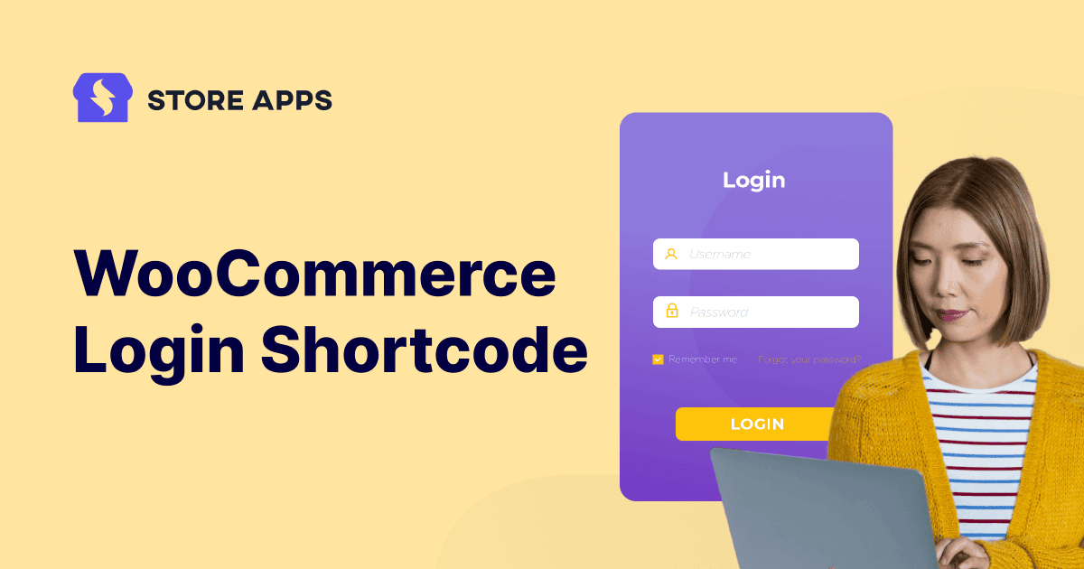 WooCommerce login shortcode