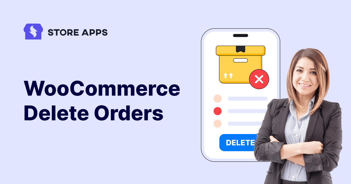 WooCommerce delete orders cover